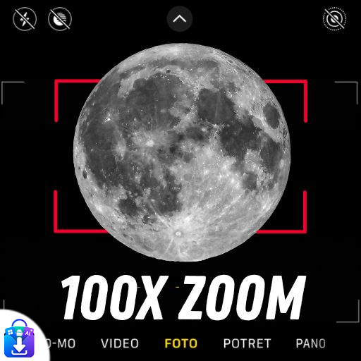 تطبيق زوم 100x لكل الهواتف 2026