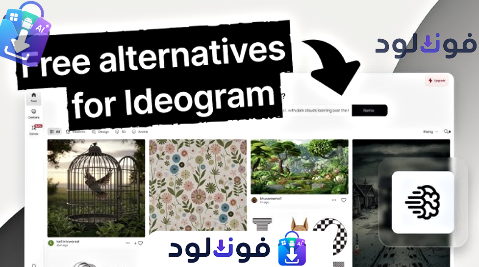 Background موقع انشاء صور بالذكاء الاصطناعى مجانا 